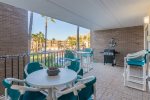 Outdoor dining,  Vacation Rental South Padre Island Padre Oasis 209